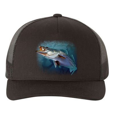 Speck Trout Fish Yupoong Adult 5-Panel Trucker Hat