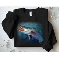 Speck Trout Fish Sweatshirt