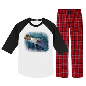 Speck Trout Fish Raglan Sleeve Pajama Set