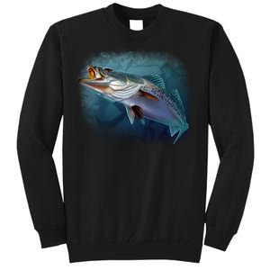 Speck Trout Fish Tall Sweatshirt