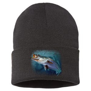 Speck Trout Fish Sustainable Knit Beanie