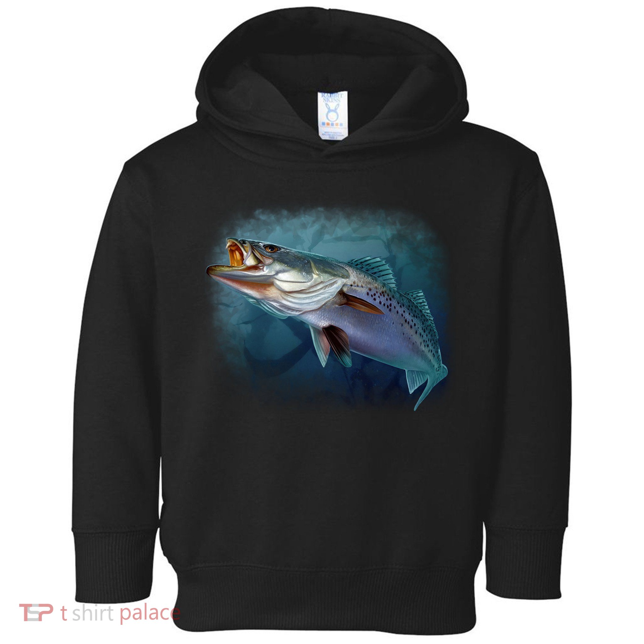 Speck Trout Fish Toddler Hoodie