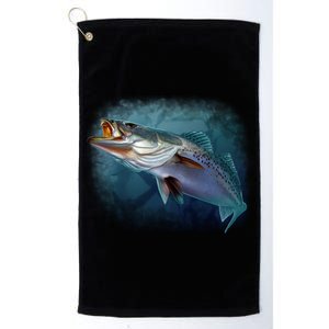 Speck Trout Fish Platinum Collection Golf Towel