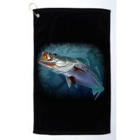 Speck Trout Fish Golf Towel