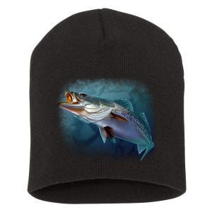 Speck Trout Fish Short Acrylic Beanie