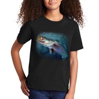 Speck Trout Fish Kids T-Shirt