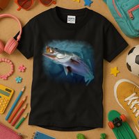 Speck Trout Fish Kids T-Shirt
