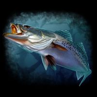 Speck Trout Fish Kids T-Shirt