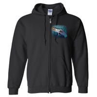 Speck Trout Fish Full Zip Hoodie