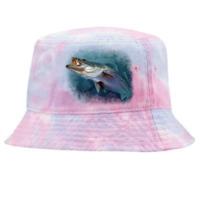 Speck Trout Fish Tie-Dyed Bucket Hat