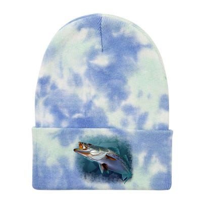 Speck Trout Fish Tie Dye 12in Knit Beanie