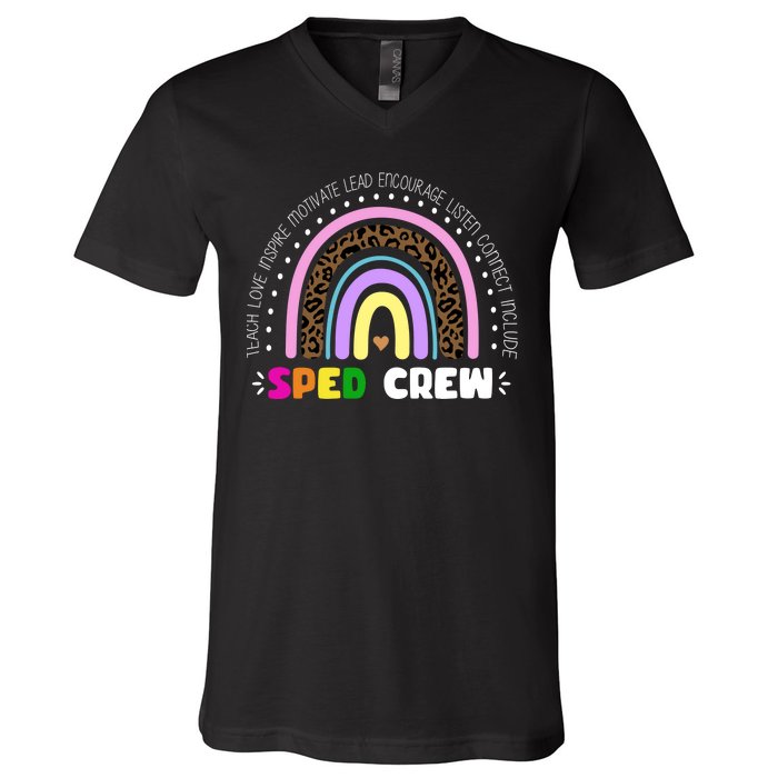 Sped Crew Special Ed V-Neck T-Shirt