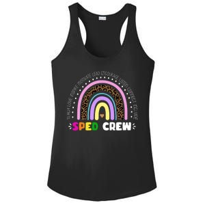 Sped Crew Special Ed Ladies PosiCharge Competitor Racerback Tank