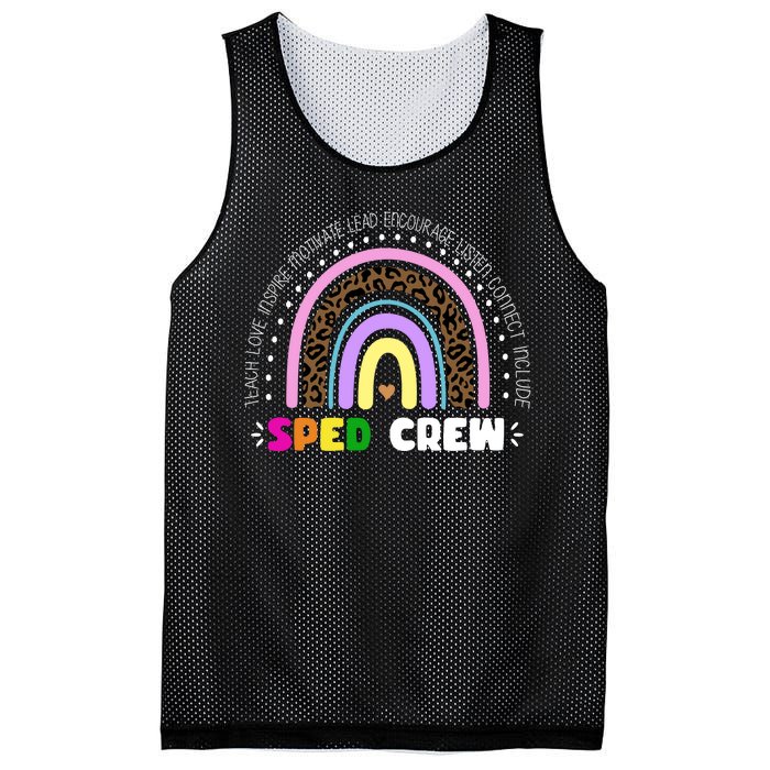 Sped Crew Special Ed Mesh Reversible Basketball Jersey Tank