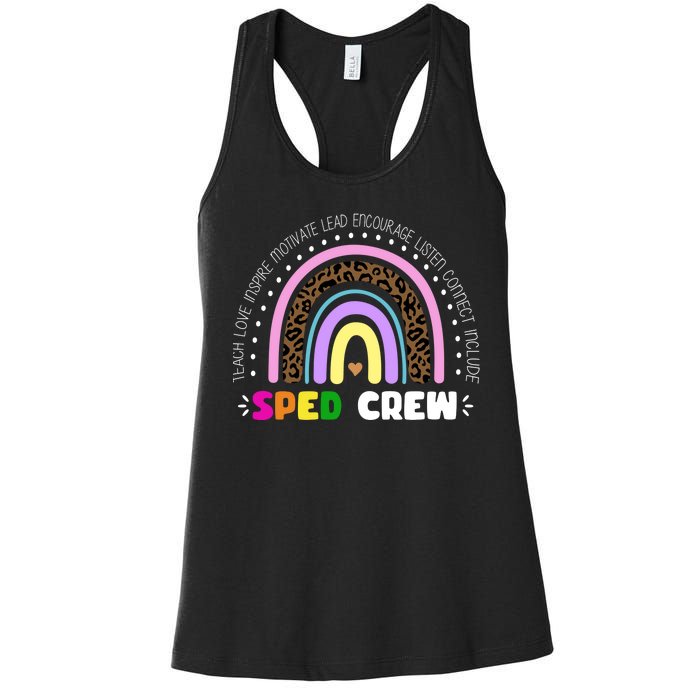 Sped Crew Special Ed Women's Racerback Tank