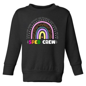 Sped Crew Special Ed Toddler Sweatshirt