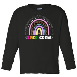 Sped Crew Special Ed Toddler Long Sleeve Shirt