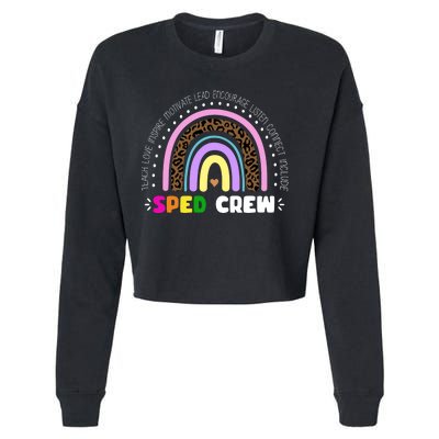 Sped Crew Special Ed Cropped Pullover Crew