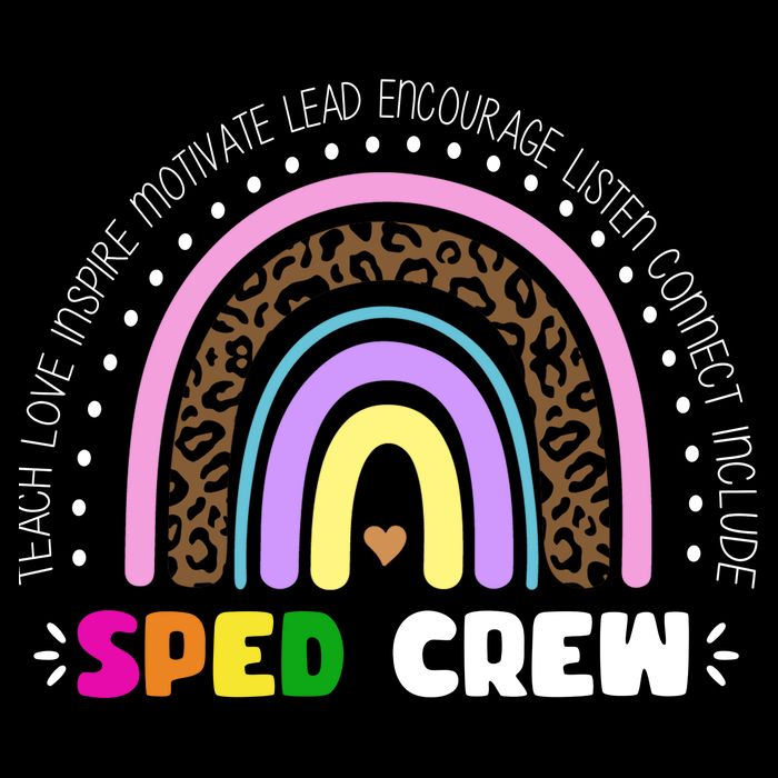 Sped Crew Special Ed Cropped Pullover Crew