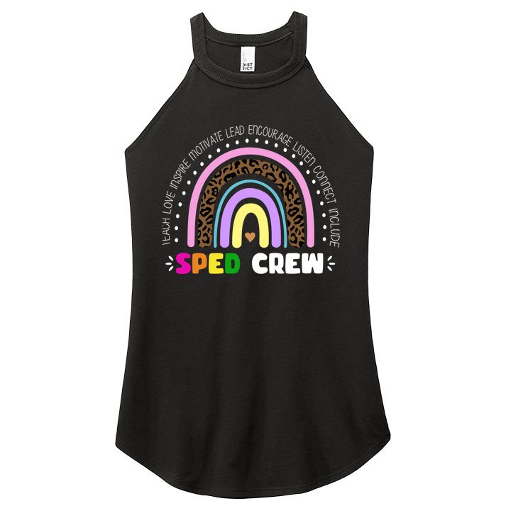 Sped Crew Special Ed Women's Perfect Tri Rocker Tank