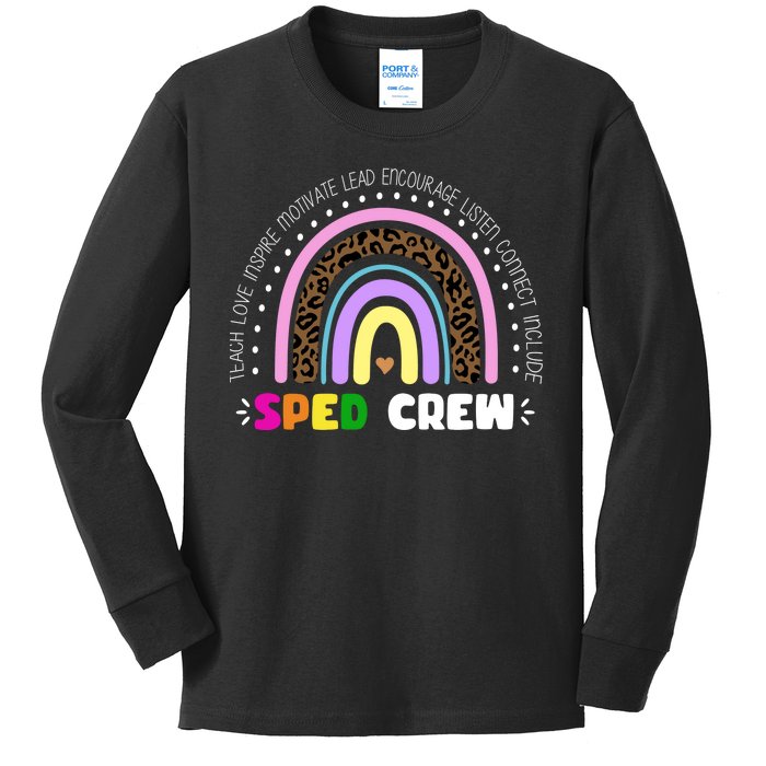 Sped Crew Special Ed Kids Long Sleeve Shirt