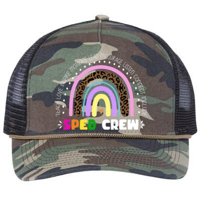 Sped Crew Special Ed Retro Rope Trucker Hat Cap