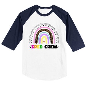 Sped Crew Special Ed Baseball Sleeve Shirt