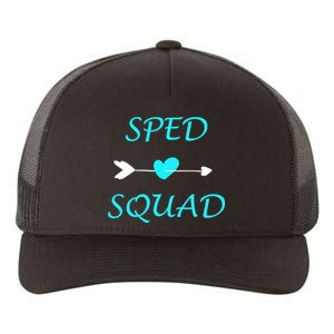 Sped Squad Special Education Teacher Yupoong Adult 5-Panel Trucker Hat