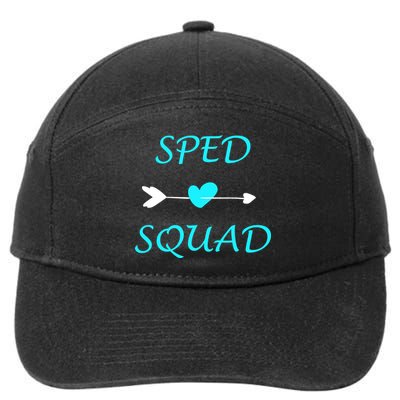 Sped Squad Special Education Teacher 7-Panel Snapback Hat