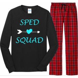 Sped Squad Special Education Teacher Long Sleeve Pajama Set