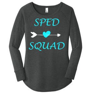 Sped Squad Special Education Teacher Women's Perfect Tri Tunic Long Sleeve Shirt