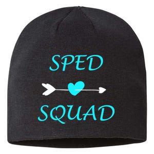 Sped Squad Special Education Teacher Sustainable Beanie