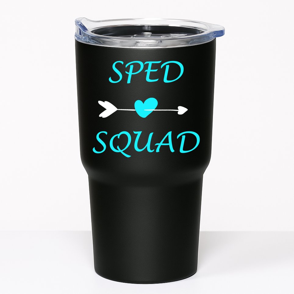 Sped Squad Special Education Teacher Tumbler