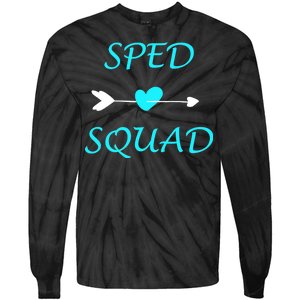 Sped Squad Special Education Teacher Tie-Dye Long Sleeve Shirt