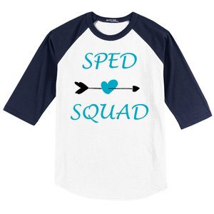 Sped Squad Special Education Teacher Baseball Sleeve Shirt