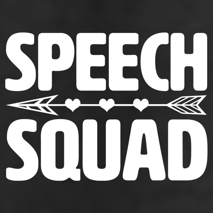 Speech Squad 7 Panel Mesh Trucker Snapback Hat