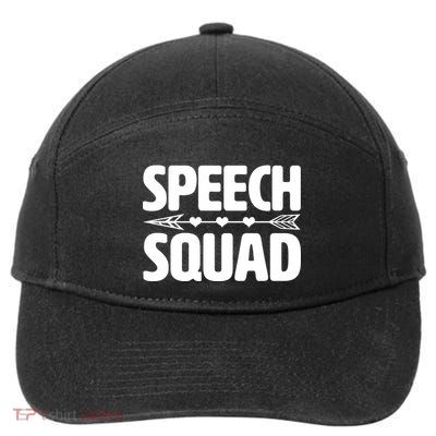 Speech Squad 7-Panel Snapback Hat