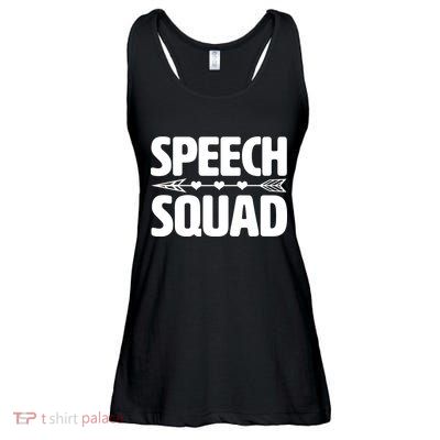Speech Squad Ladies Essential Flowy Tank
