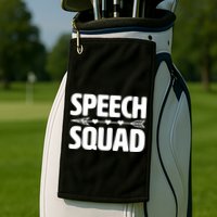Speech Squad Golf Towel