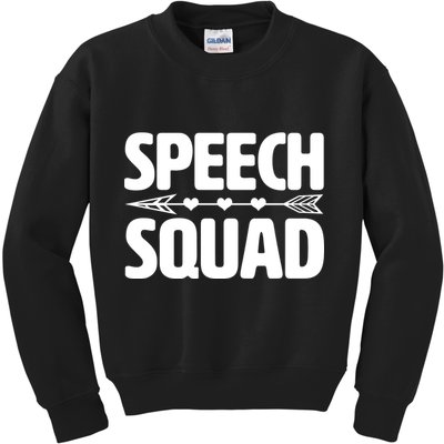 Speech Squad Kids Sweatshirt