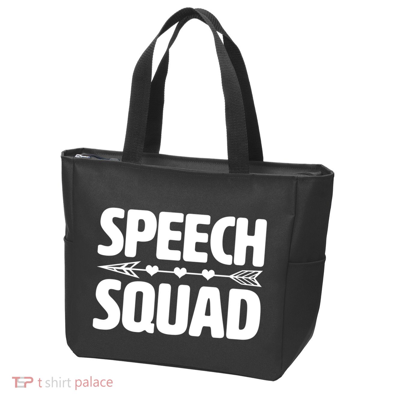 Speech Squad Zip Tote Bag