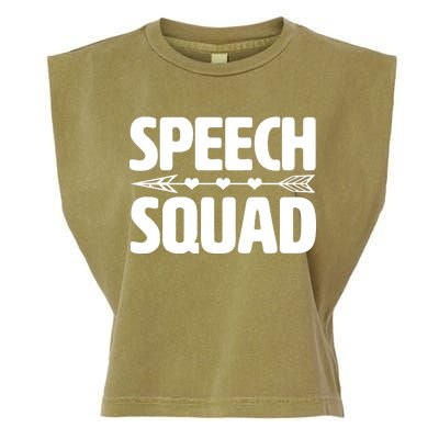 Speech Squad Garment-Dyed Women's Muscle Tee