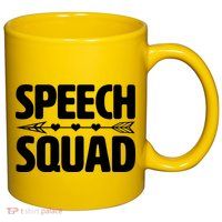 Speech Squad 11oz C Handle Ceramic Mug