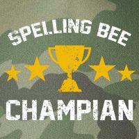 Spelling Bee Champian Funny Legacy Tie Dye Trucker Hat