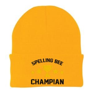 Spelling Bee Champian Funny Knit Cap Winter Beanie