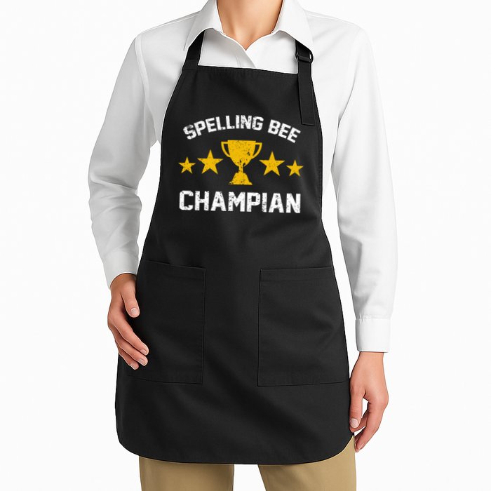 Spelling Bee Champian Funny Apron