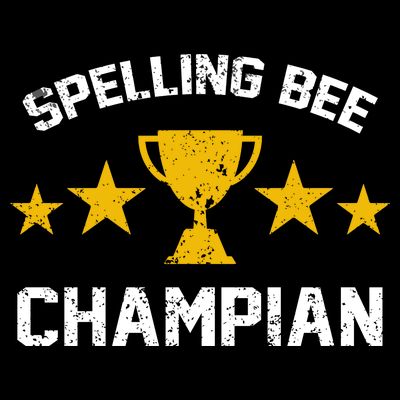 Spelling Bee Champian Funny T-Shirt