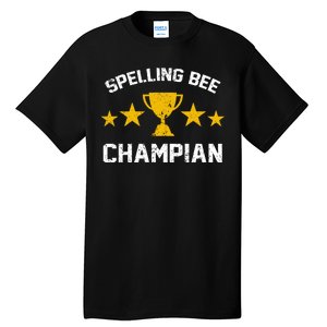 Spelling Bee Champian Funny Tall T-Shirt