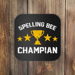 Spelling Bee Champian Funny Coaster