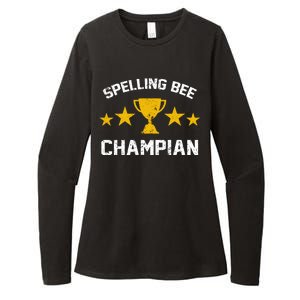 Spelling Bee Champian Funny Womens CVC Long Sleeve Shirt